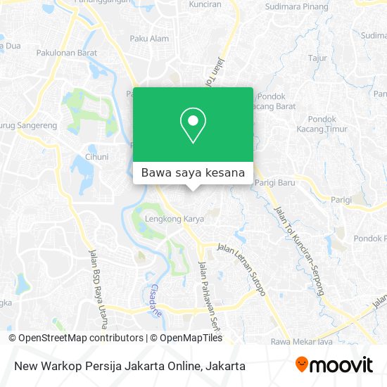 Peta New Warkop Persija Jakarta Online