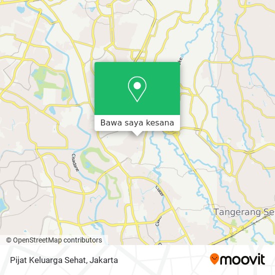 Peta Pijat Keluarga Sehat