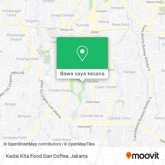 Peta Kedai Kita Food Dan Coffee