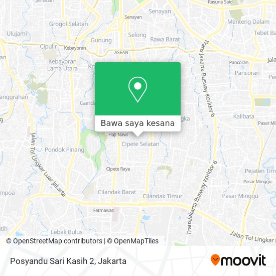 Peta Posyandu Sari Kasih 2