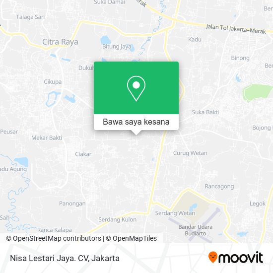 Peta Nisa Lestari Jaya. CV