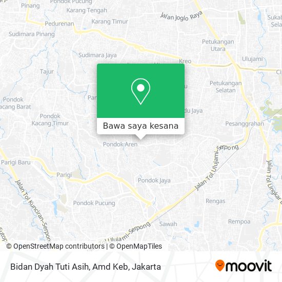 Peta Bidan Dyah Tuti Asih, Amd Keb