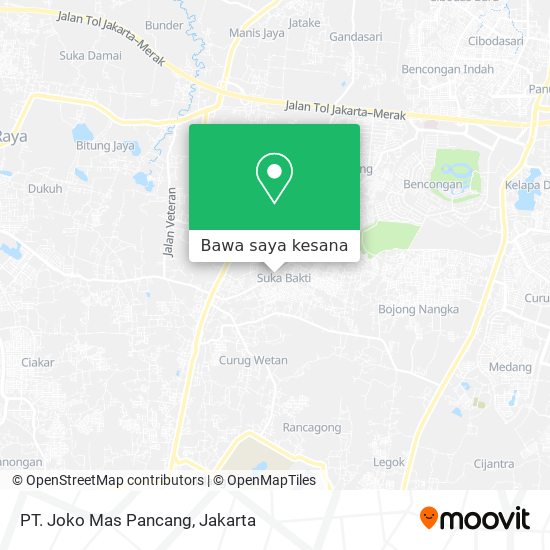 Peta PT. Joko Mas Pancang
