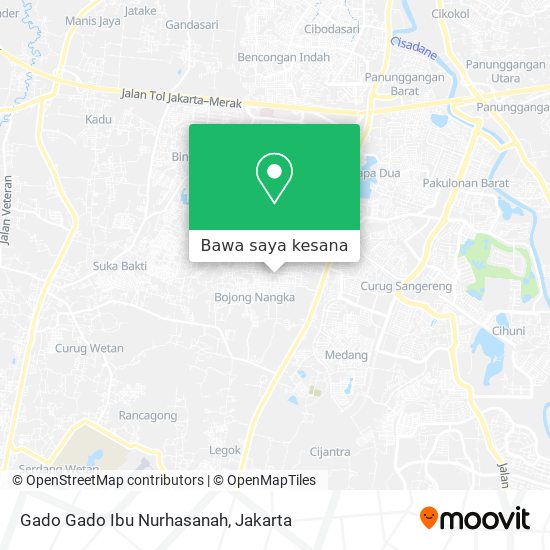 Peta Gado Gado Ibu Nurhasanah
