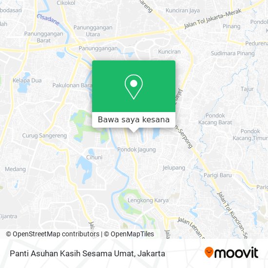Peta Panti Asuhan Kasih Sesama Umat