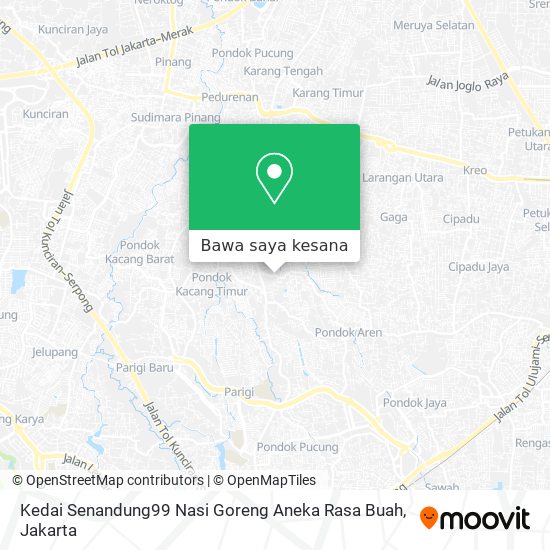 Peta Kedai Senandung99 Nasi Goreng Aneka Rasa Buah