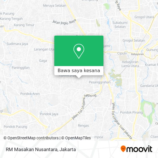 Peta RM Masakan Nusantara