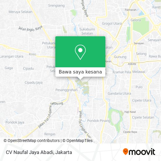 Peta CV Naufal Jaya Abadi