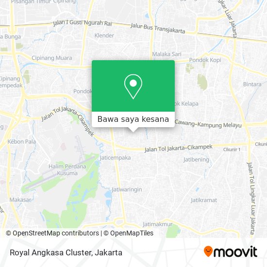 Peta Royal Angkasa Cluster