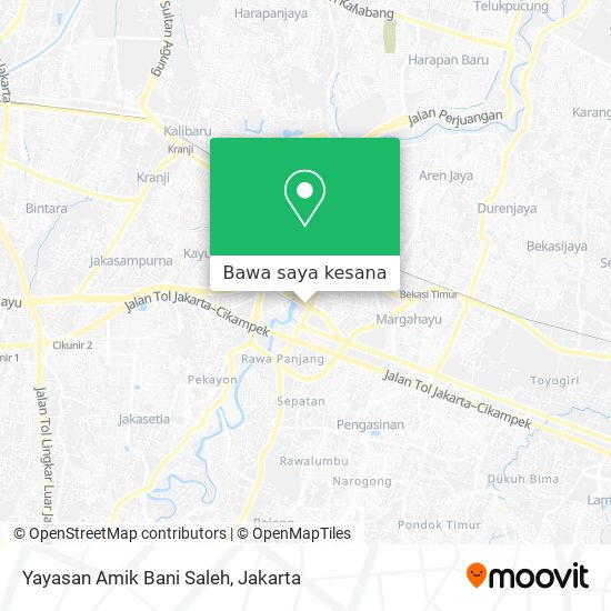 Peta Yayasan Amik Bani Saleh
