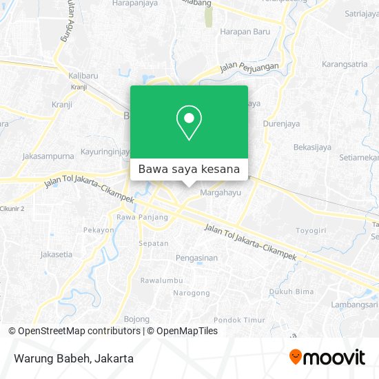 Peta Warung Babeh