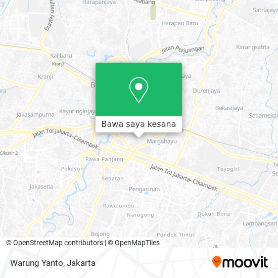 Peta Warung Yanto