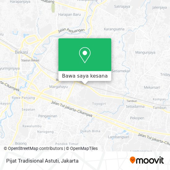 Peta Pijat Tradisional Astuti