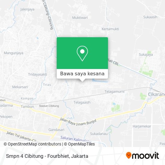 Peta Smpn 4 Cibitung - Fourbhiet