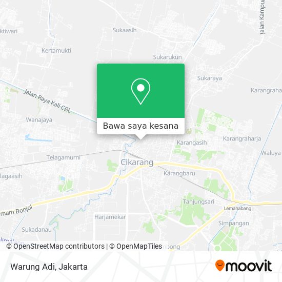 Peta Warung Adi