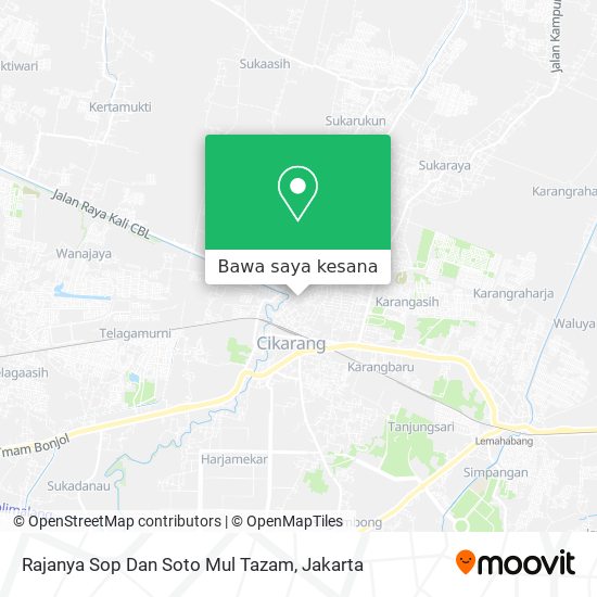 Peta Rajanya Sop Dan Soto Mul Tazam