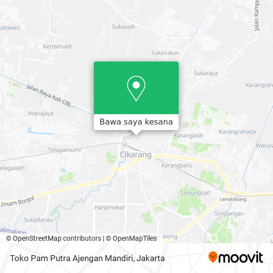 Peta Toko Pam Putra Ajengan Mandiri