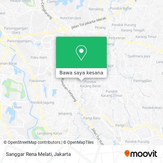 Peta Sanggar Rena Melati