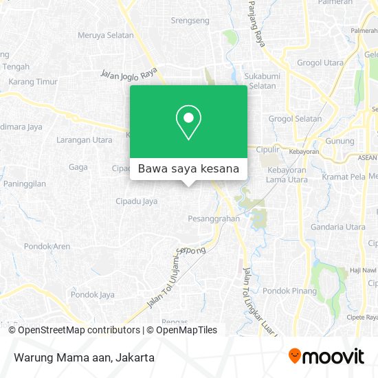 Peta Warung Mama aan