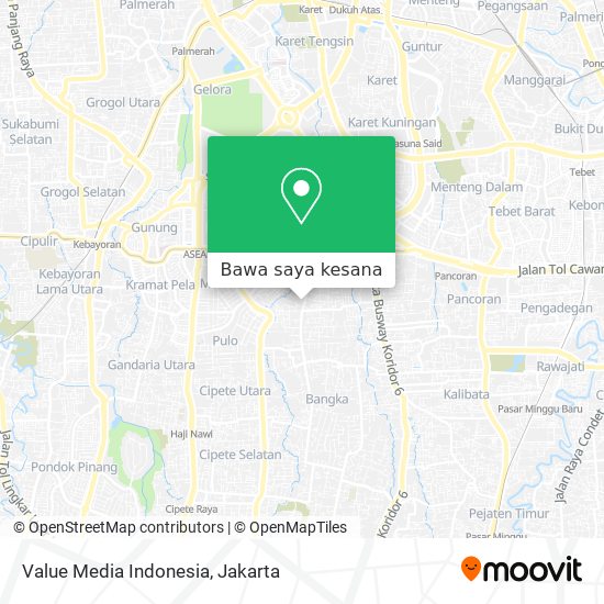 Peta Value Media Indonesia