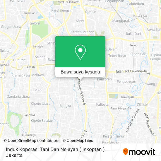 Peta Induk Koperasi Tani Dan Nelayan ( Inkoptan )