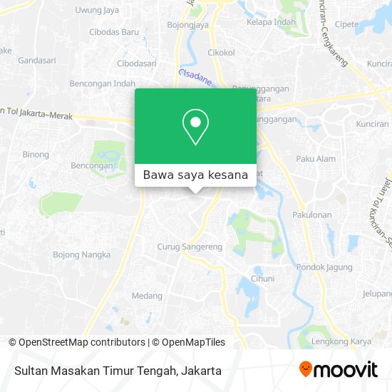 Peta Sultan Masakan Timur Tengah