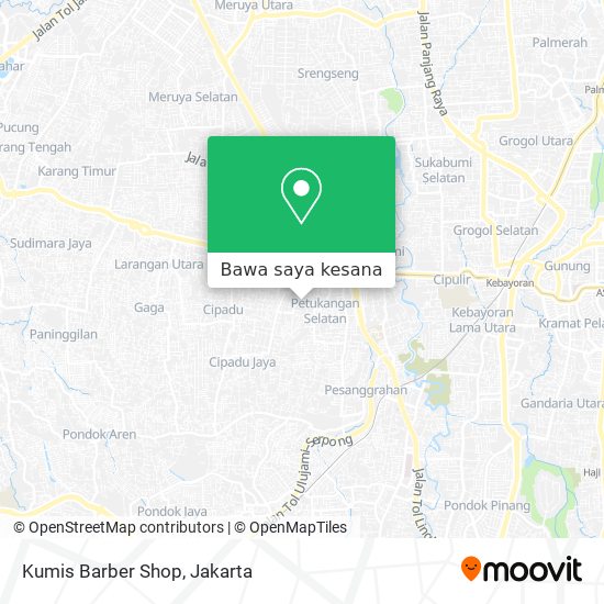 Peta Kumis Barber Shop