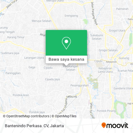 Peta Bantenindo Perkasa. CV