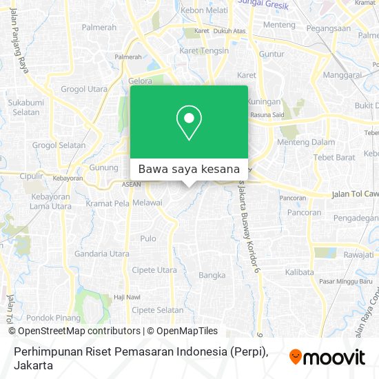 Peta Perhimpunan Riset Pemasaran Indonesia (Perpi)