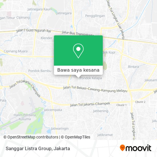 Peta Sanggar Listra Group