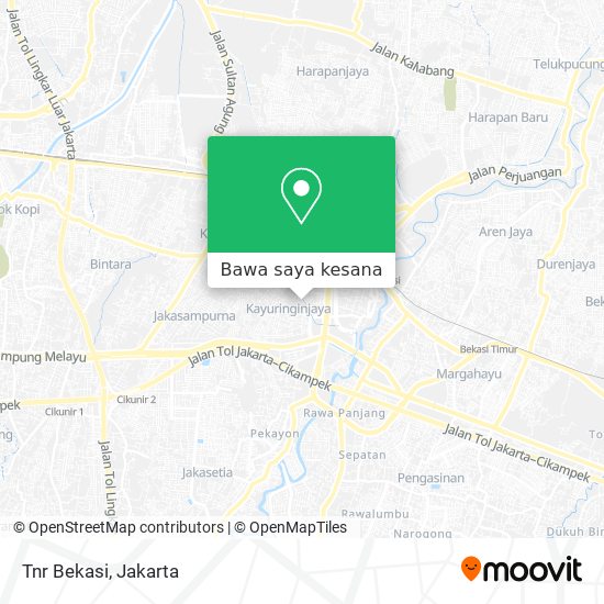 Peta Tnr Bekasi