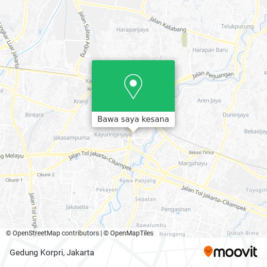 Peta Gedung Korpri