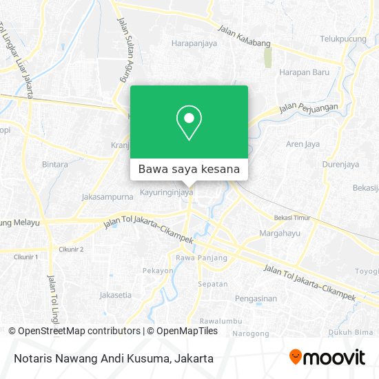 Peta Notaris Nawang Andi Kusuma