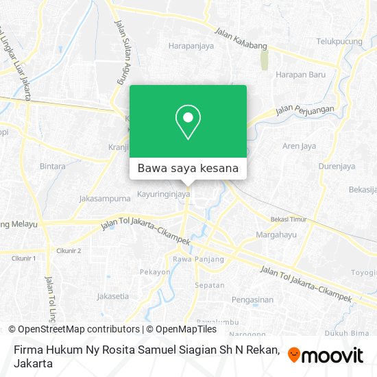 Peta Firma Hukum Ny Rosita Samuel Siagian Sh N Rekan