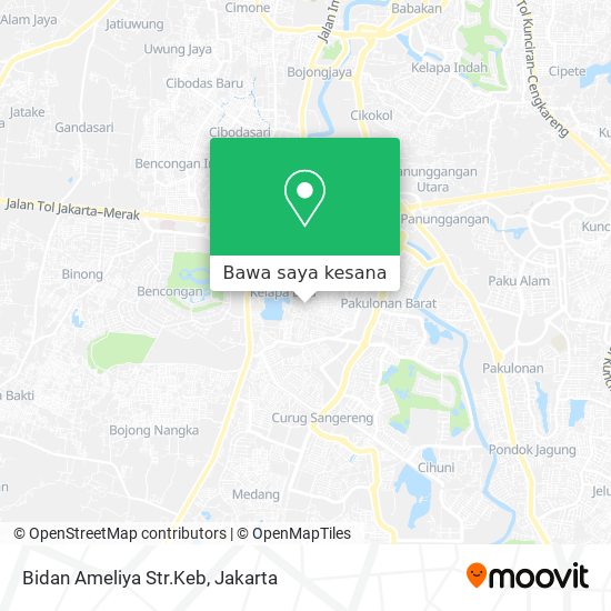 Peta Bidan Ameliya Str.Keb