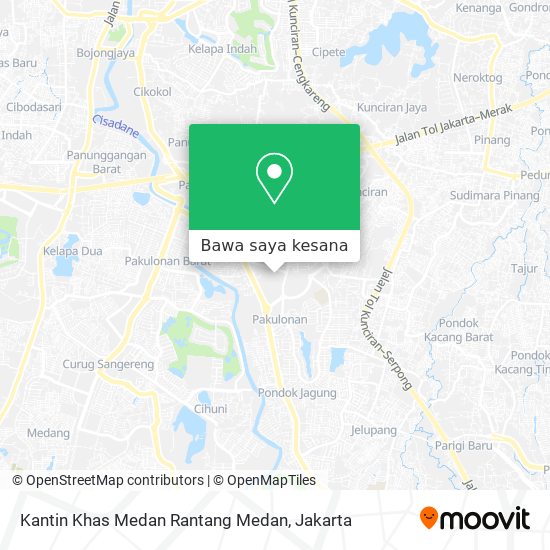 Peta Kantin Khas Medan Rantang Medan