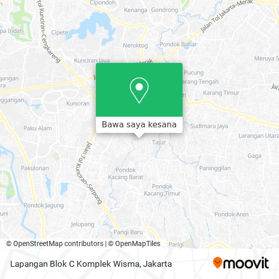 Peta Lapangan Blok C Komplek Wisma