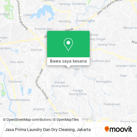 Peta Jasa Prima Laundry Dan Dry Cleaning