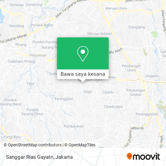Peta Sanggar Rias Gayatri