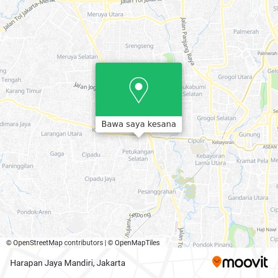 Peta Harapan Jaya Mandiri