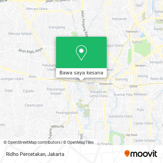 Peta Ridho Percetakan