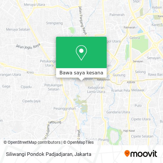 Peta Siliwangi Pondok Padjadjaran