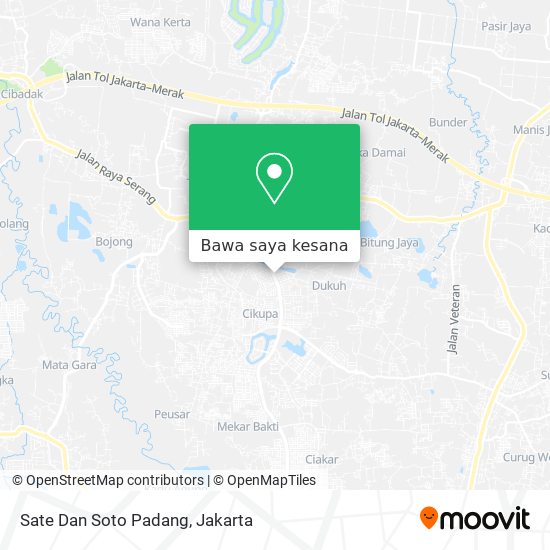Peta Sate Dan Soto Padang