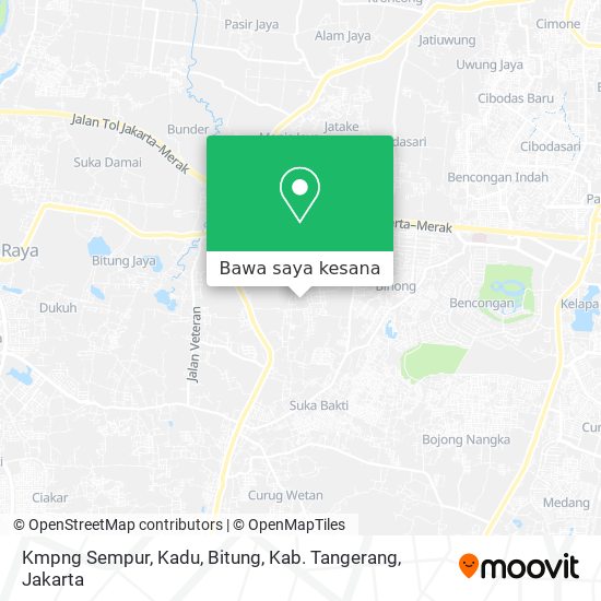 Peta Kmpng Sempur, Kadu, Bitung, Kab. Tangerang