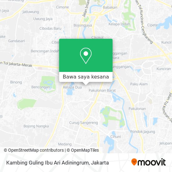 Peta Kambing Guling Ibu Ari Adiningrum