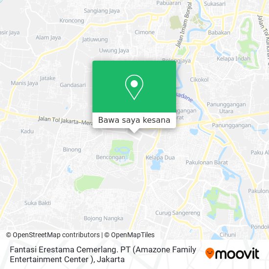 Peta Fantasi Erestama Cemerlang. PT (Amazone Family Entertainment Center )