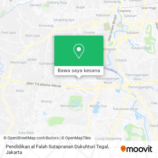 Peta Pendidikan al Falah Sutapranan Dukuhturi Tegal