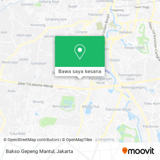 Peta Bakso Gepeng Mantul
