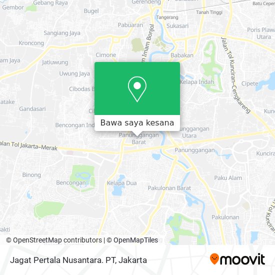 Peta Jagat Pertala Nusantara. PT