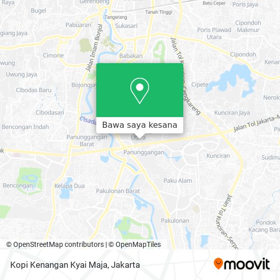 Peta Kopi Kenangan Kyai Maja